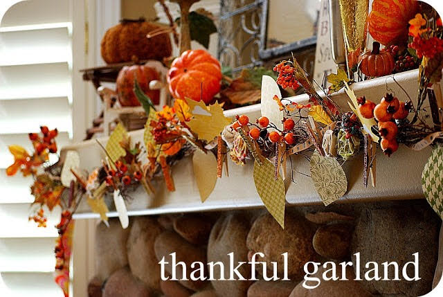 Make A ‘Thankful Garland’ This Thanksgiving!